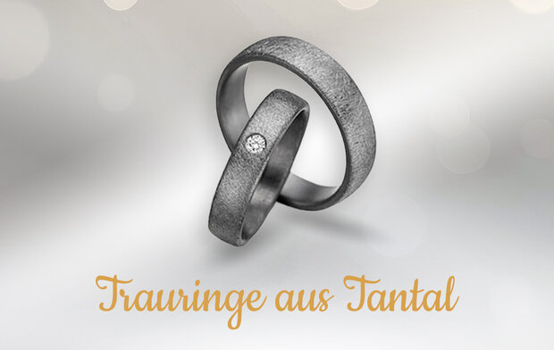 Trauringe aus Tantal